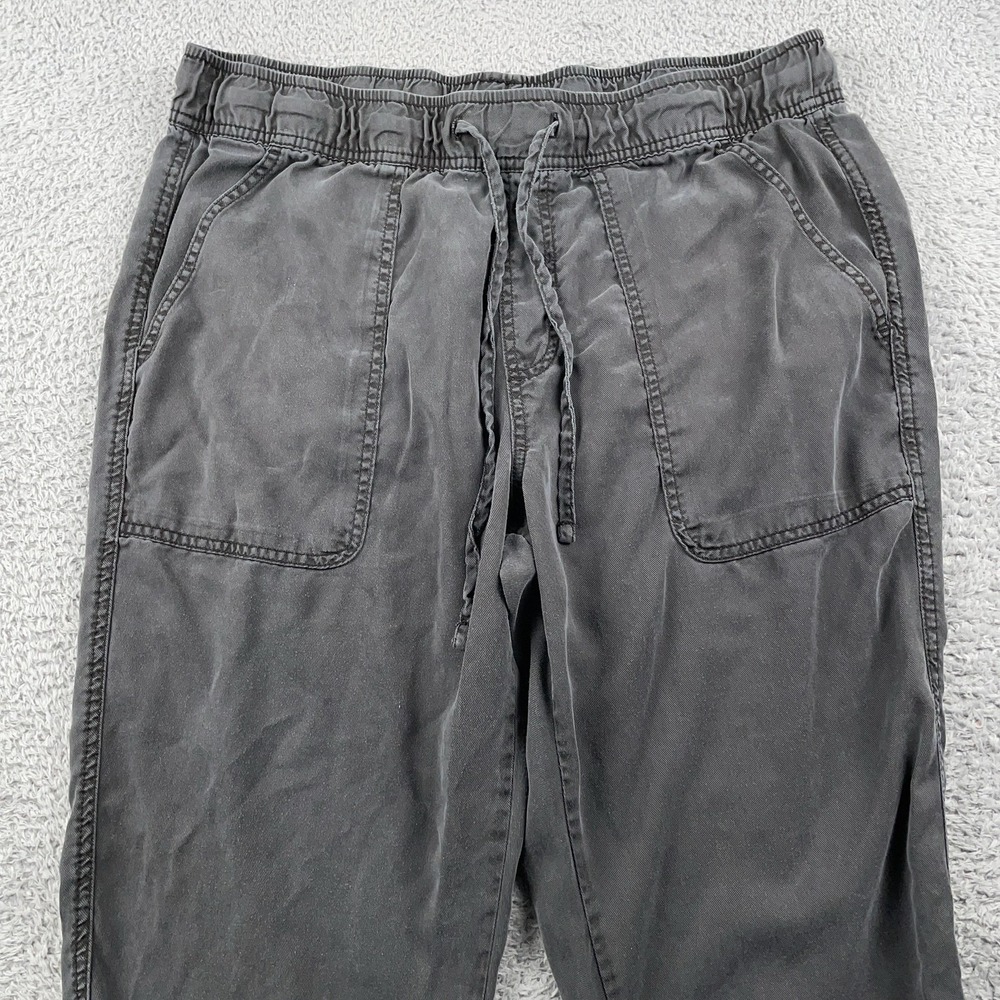 Orvis Pants Womens Large Gray Jogger Elastic Waist Drawstring Lightweight Casual